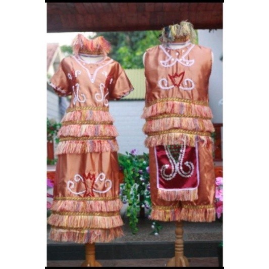 Baju Adat Papua Dewasa Satuan (Pria/Wanita)
