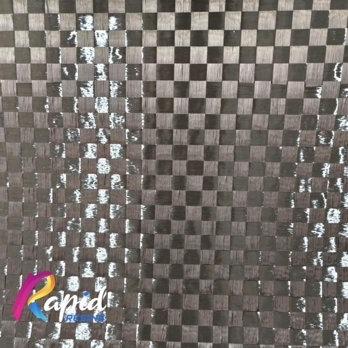 Serat Carbon Karbon Not Kevlar Fiber Fabric 12K Spread Tow 200 gsm