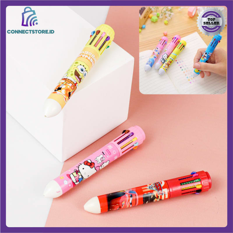 

Ballpoint Multi Warna 10 Color Pen 1 PCS - Multi Warna