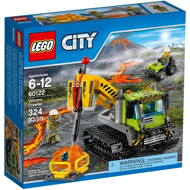 LEGO 60122 CITY Volcano Crawler - Blocktopia