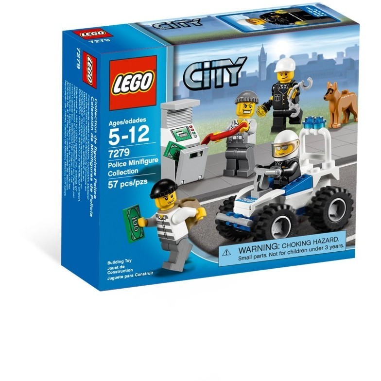 LEGO 7279 CITY Police Minifigure Collection - Blocktopia