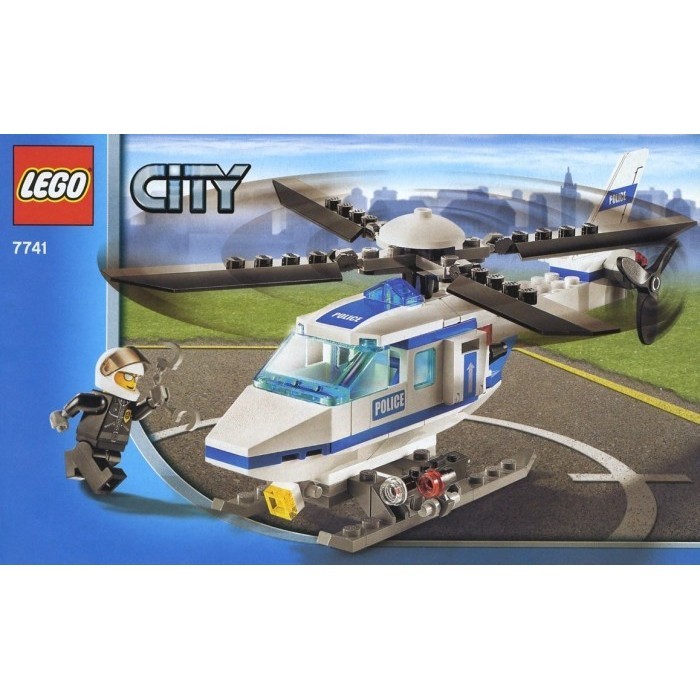 LEGO 7741 CITY Police Helicopter - Blocktopia