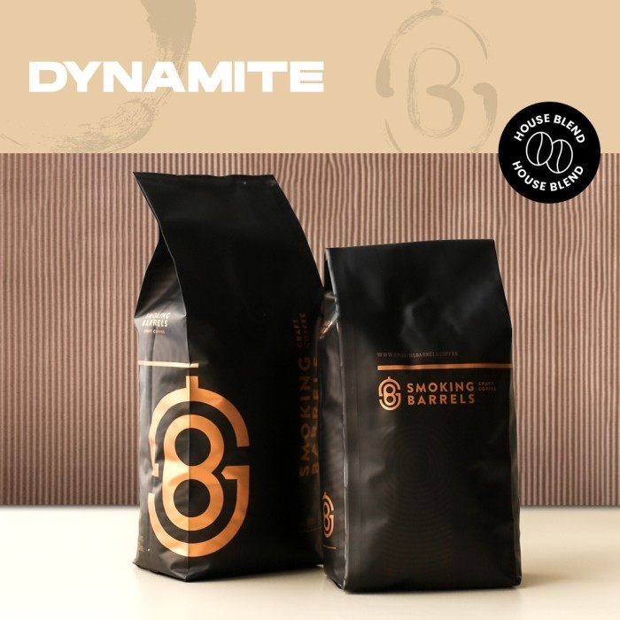 

Dynamite Blend (Biji Kopi Arabika - Espresso Roast) - Smoking Barrels