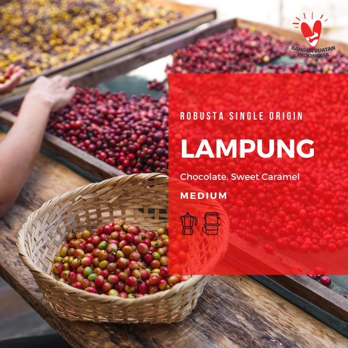 

Robusta Lampung 200 Gr Roast Bean Coffee - Kopi Biji Matang