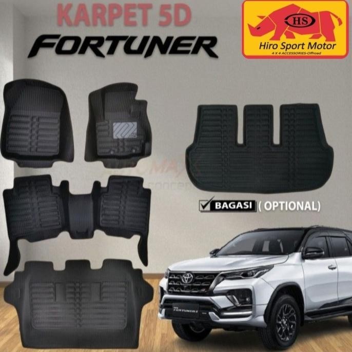 Tersedia Karpet 5D All New Fortuner