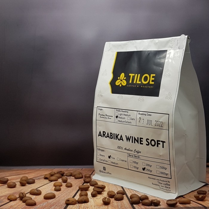 

Kopi Arabika Wine Puntang Haruman Jawa Barat Bubuk/Biji Specialty 500G