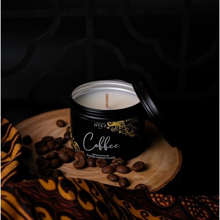 COFFEE SCENTED CANDLE / LILIN AROMATERAPI | OTEZ
