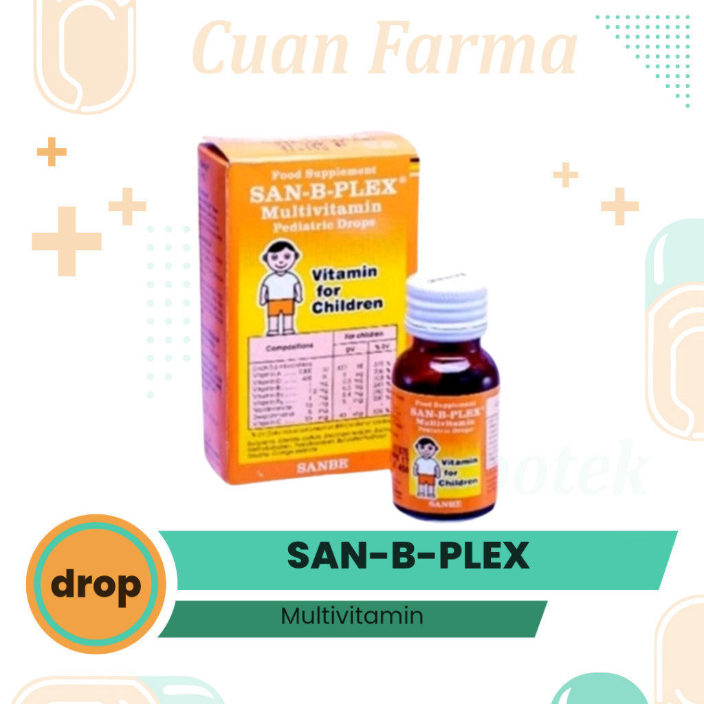 SANBE-B-PLEX DROP 15 ML VITAMIN BAYI&ANAK