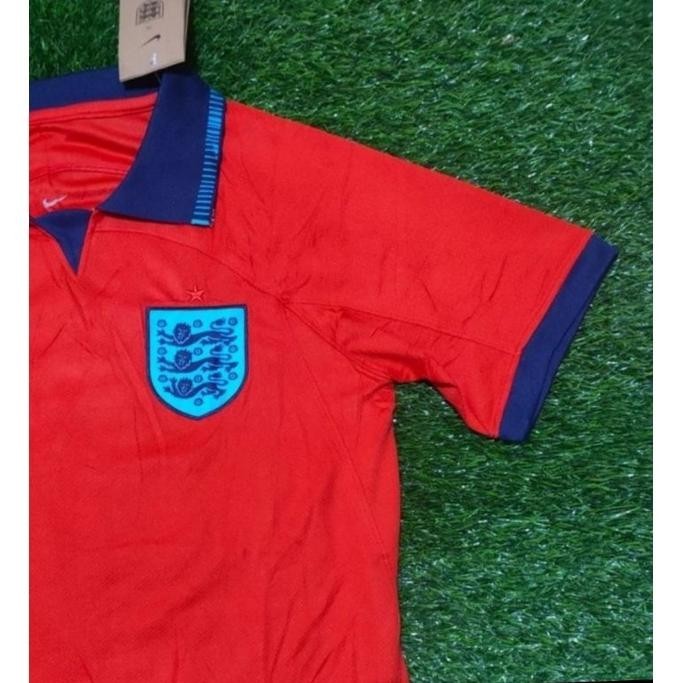 CR - Setelan Jersey Inggris Away Piala Dunia 2022 Grade Ori baju sepak bola timnas pria dewasa TERLA