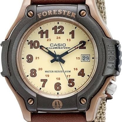 CASIO FORESTER FT-500WC-5BV FT500WC ORIGINAL JAM TANGAN CANVAS VELCRO