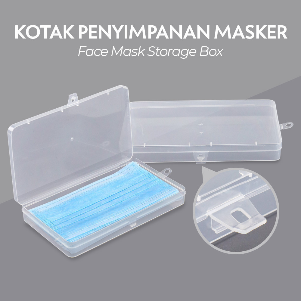 

Urijk Kotak Penyimpan Masker Face Mask Storage Box - YJ334 ORIGINAL