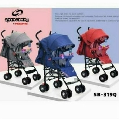 Aknam Stroller Spacebaby Pacific Sb 319Q