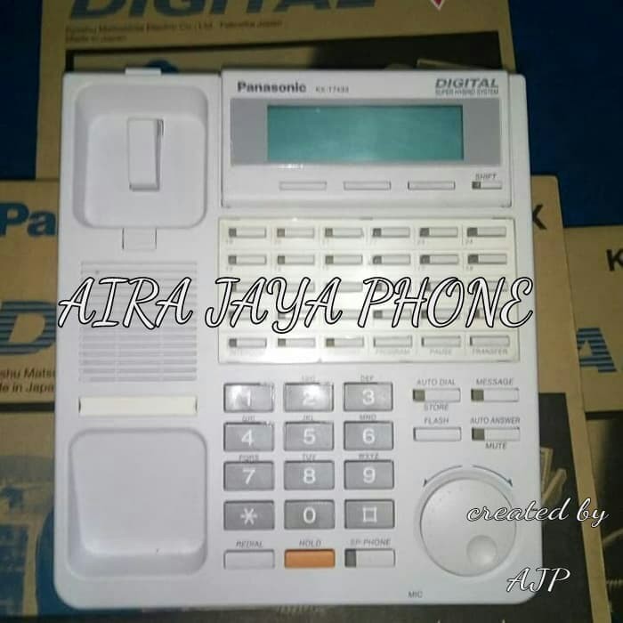 telpon digital KX-T7433 seken second mantap