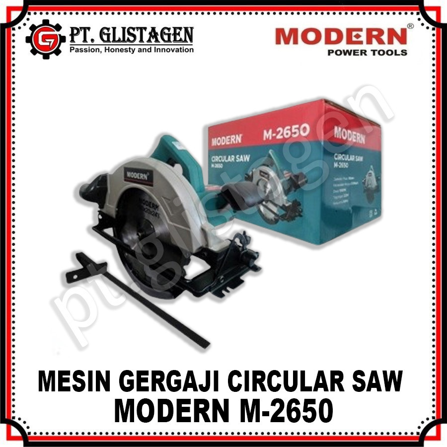 MODERN M2650 Mesin Potong Kayu Circular Saw 7" inch Mesin Gergaji Kayu Listrik Circle M 2650 2650 M-
