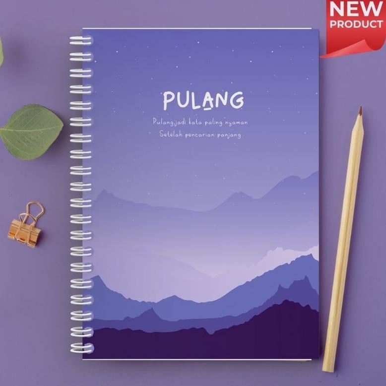 

NOTEBOOK A5/NOTEBOOK JOURNAL LINE /GRID / BLANK/ A5 DOTTED BISA COD