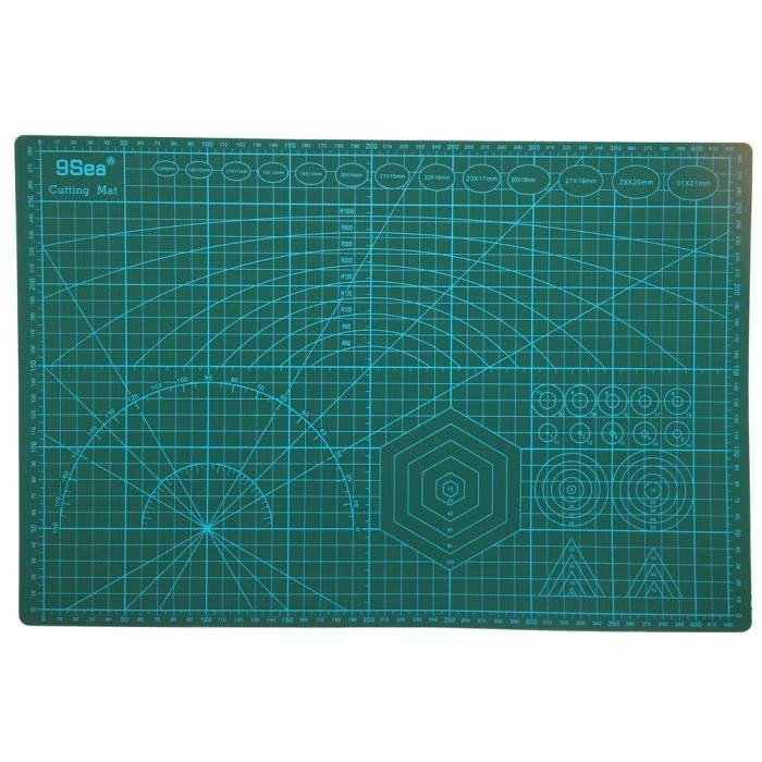 

Terlaris Taffware Alas Potong Work Cutting Mat Pad A3 45 x 30cm SALE