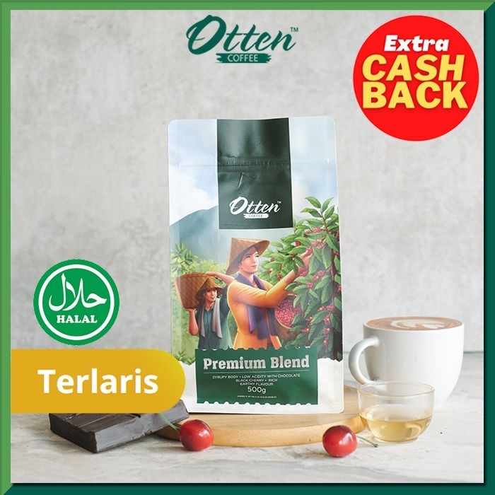 

Ready Premium Arabica 500gr - Kopi House Blend - Otten Coffee