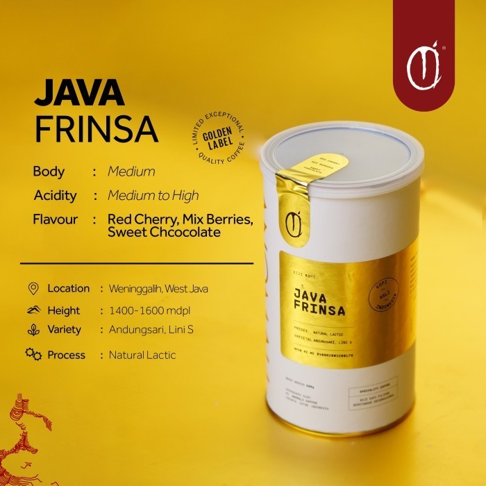 

Ready Anomali Coffee Biji Kopi - Golden Label - Java Frinsa 200gr