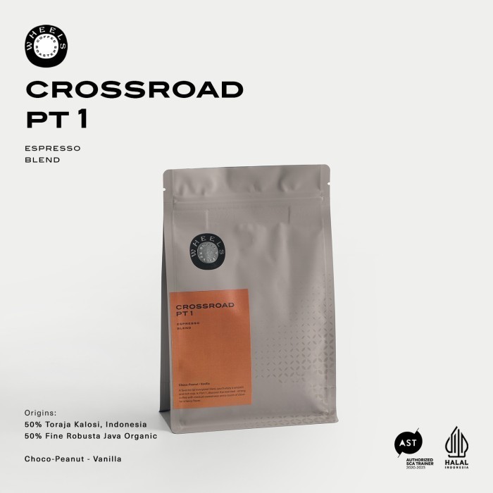 

Ready Crossroad pt.1 - 1kg Blend Robusta Arabica Bahan Es Kopi Susu