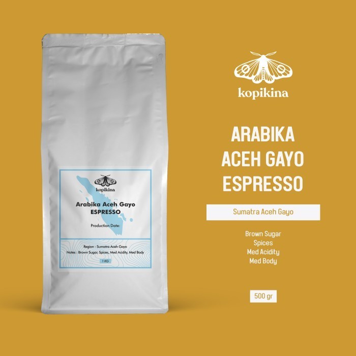 

Ready Kopi Arabika Aceh Gayo ESPRESSO