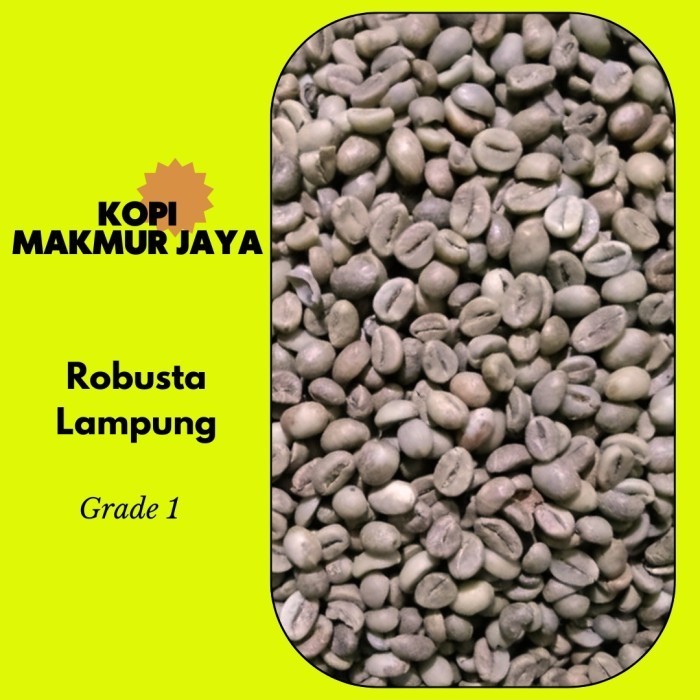 

Ready Green Bean Biji Kopi Robusta Lampung Grade 1 Fine 1kg