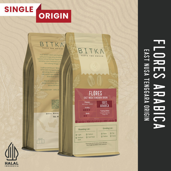 

Ready BITKA Flores Arabica Single Origin Coffee Biji Kopi Arabika