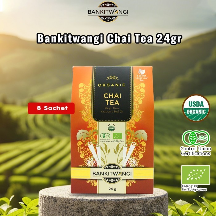 

Ready Teh Organik Tea Blend Teh Campur ( Bankitwangi Chai Tea ) 24 gr