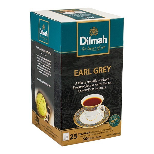 

Ready Dilmah Earl Grey 25 Tea Bags 50 g