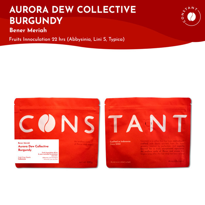 

Ready Biji Kopi Aurora Dew Collective Burgundy