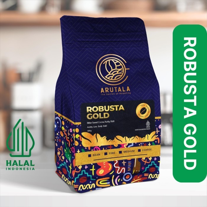 

Ready ARUTALA Kopi Robusta Gold 1KG