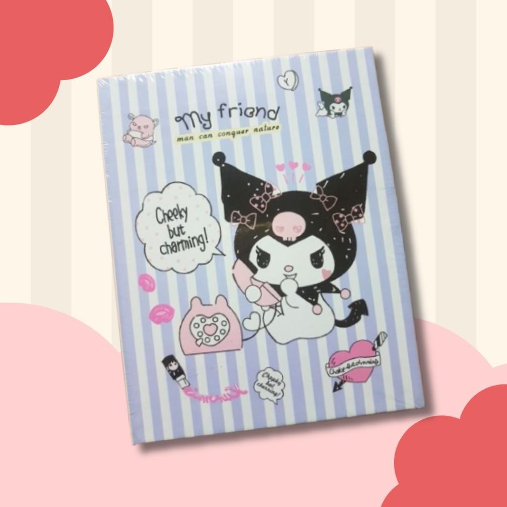 

[PCS] BUKU DIARY GEMBOK LUCU MOTIF SANRIO FANCY 64K-YS64K46/64K-YS05330 COD