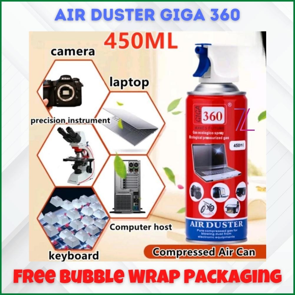 YUI Air Duster Blower Portable / Kompresor Udara Portable 450 ml TERLARIS