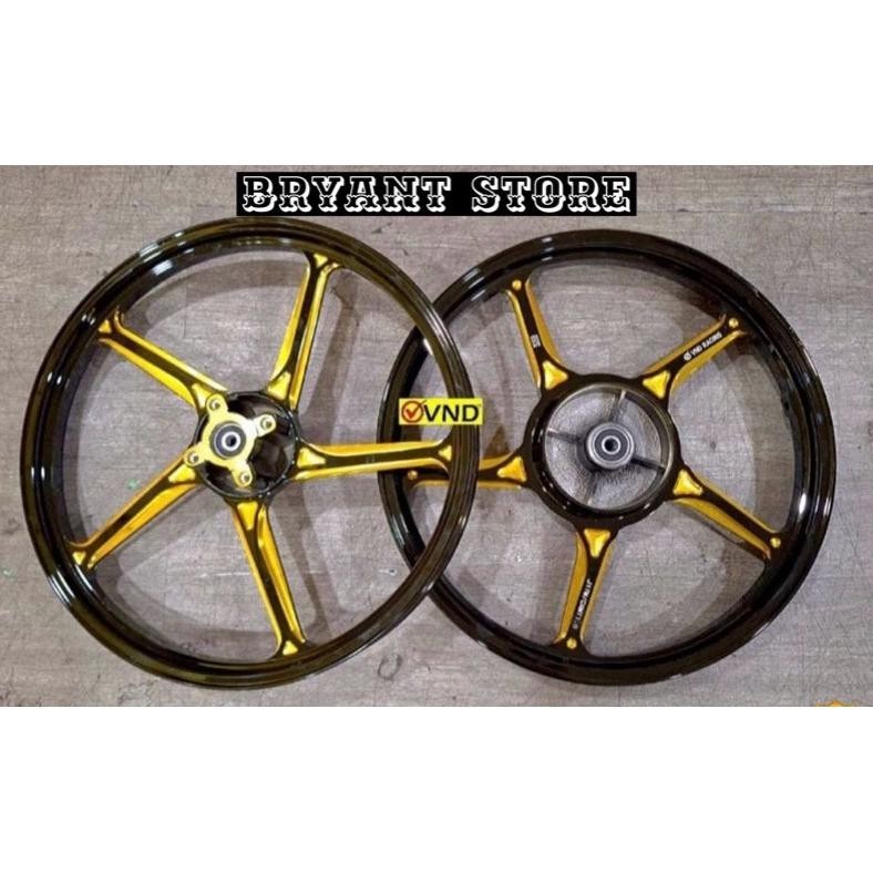 PL VND ORIGINAL VELG AK 55 TWO TONE 140x17 160x17 PALANG 5 VARIO 125 VARIO 150 BEAT SCOOPY VARIO 110