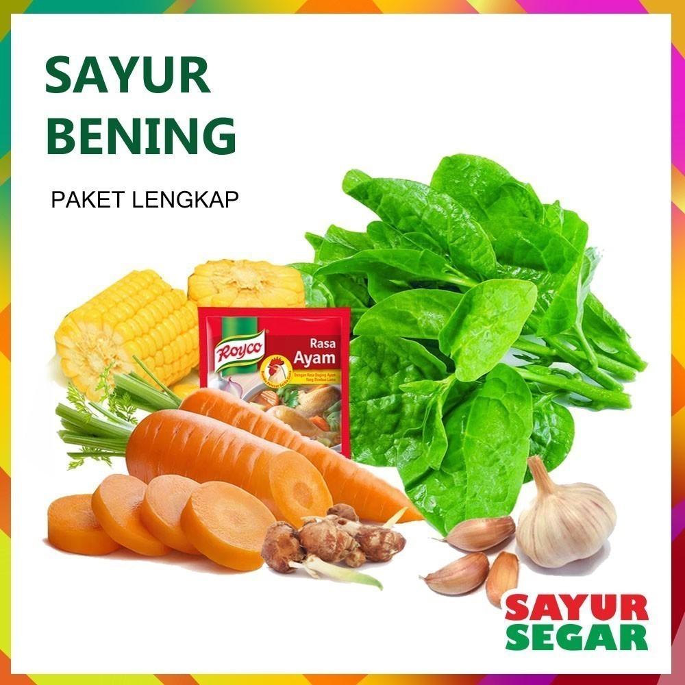 

Paket Sayur Bening Bayam 1 Pack Siap Masak