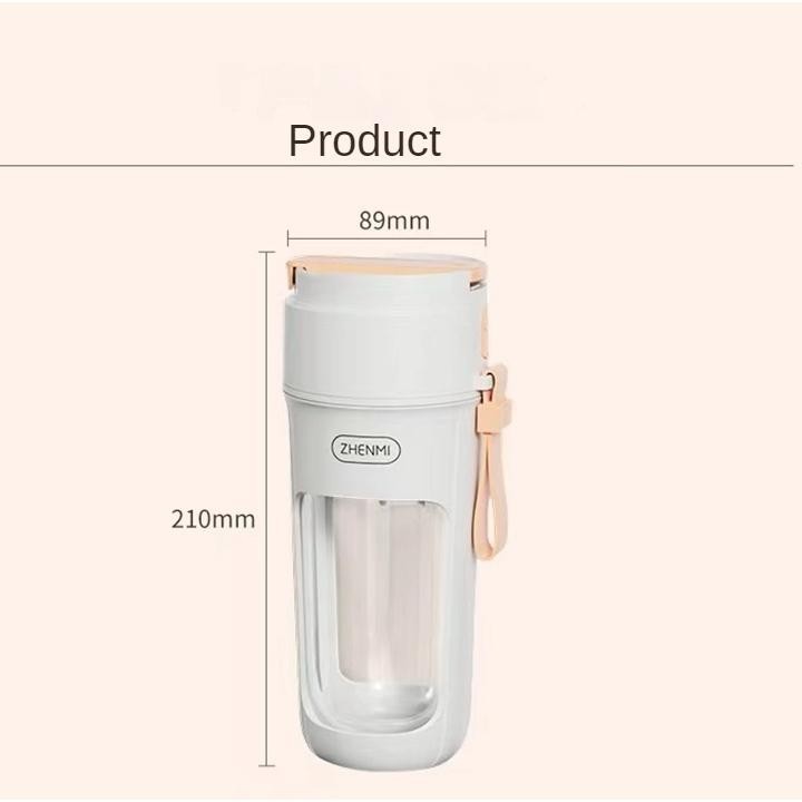 YUI Zhenmi Juicer Kecil Portabel Rumah Tangga Multi-fungsi Blender Buah Goreng Mini Pengaduk Listrik