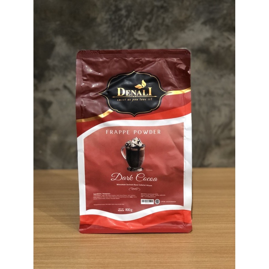 

Bubuk Denali Dark Cocoa Coklat Cokelat Chocolate 800 Gr