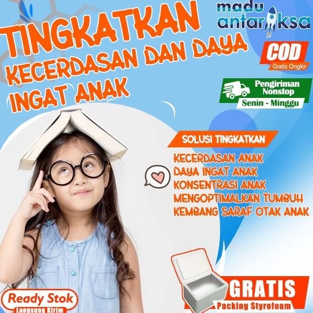 df-7 Vitamin Otak Anak Cerdas / Vitamin Anak DHA / Vitramin Kecerdasan Otak dan Daya Ingat Anak / Ma