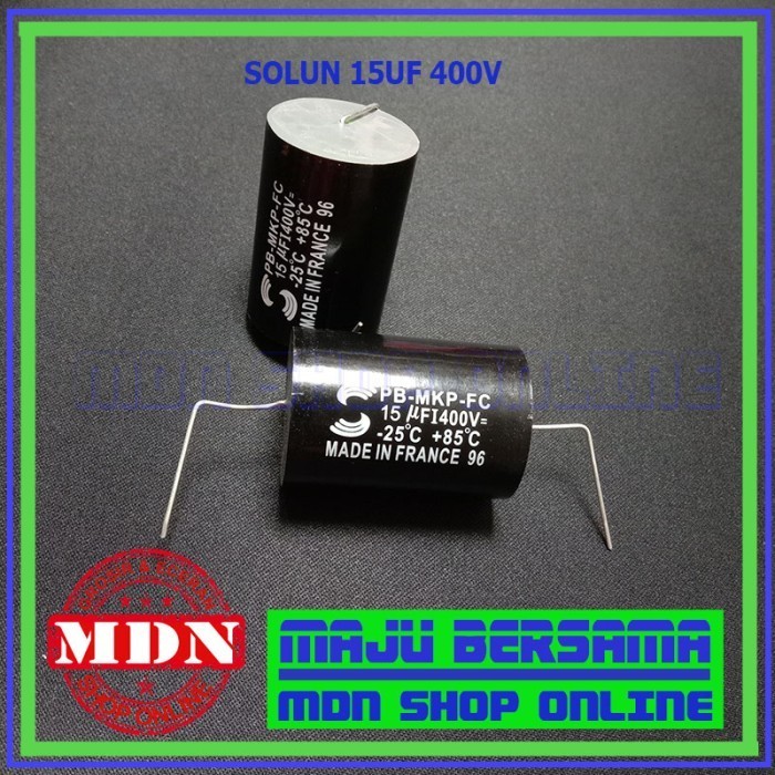 Solun 15 Uf - Kapasitor 15 Uf 400V - Kapasitor Tweeter