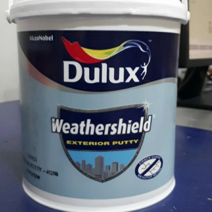 DULUX WEATHERSHIELD EXTERIOR PUTTY 3.5KG / CAT DEMPUL PLAMIR TEMBOK