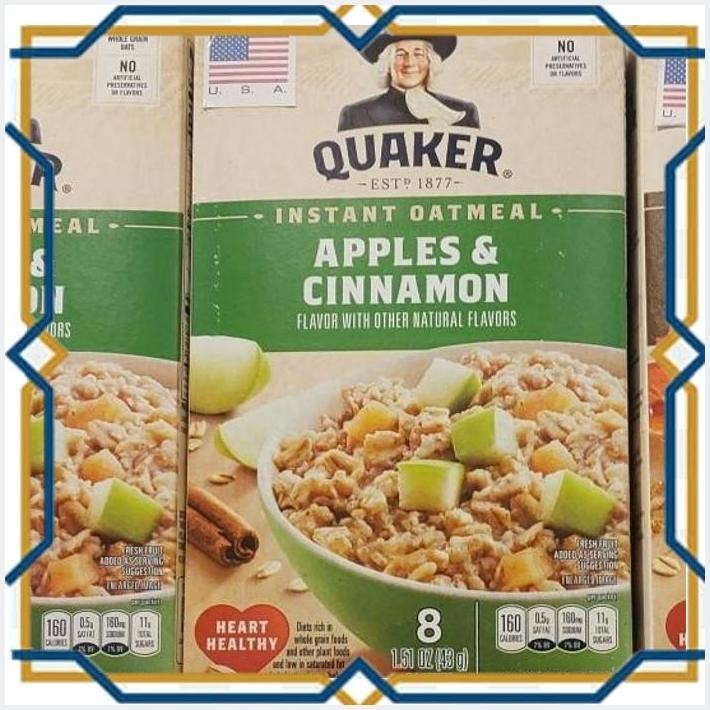 

[GDS] QUAKER INSTANT OATMEAL APPLES & CINNAMON 344 GR