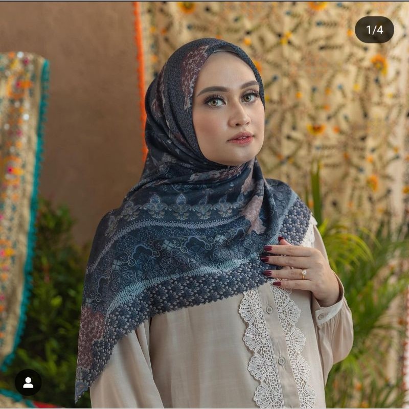 Preloved Mahana Scarf In Kala Iskanti x Shella Alaztha