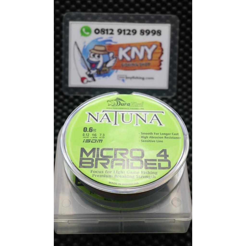 Duraking Natuna Pe 0.6 / 0.12Mm Benang Senar Pancing Ultra Light