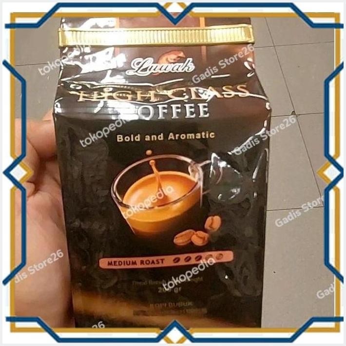 

[GDS] KOPI LUWAK HIGH CLASS MEDIUM ROAST BUBUK 200GR