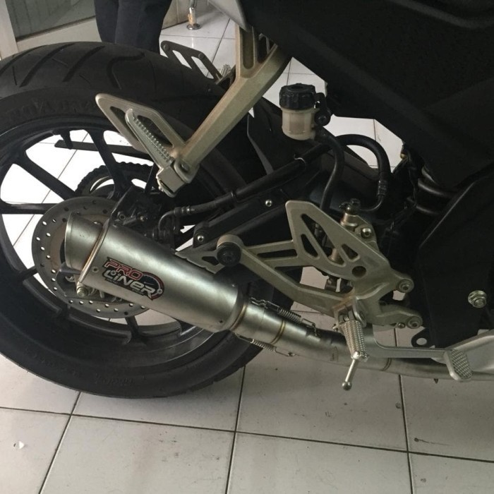 knalpot racing Proliner Stainles TR1 long R15V3