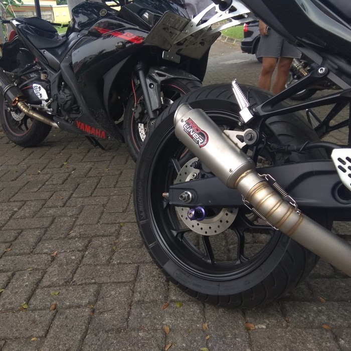 Knalpot Racing R25 Proliner Stainless Short