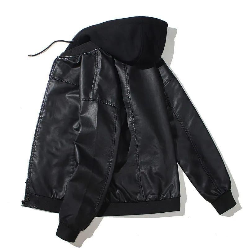 jaket kulit pria elegant hoodie terbaru by Jaket Kulit new