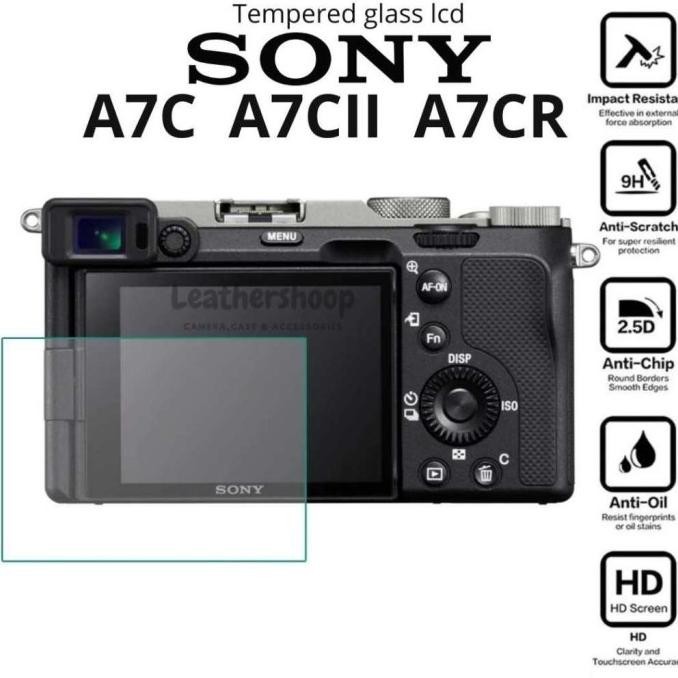 Tempered Glass LCD SONY A7C A7CII A7CR Screen Guard Protector Mechatronik Indo
