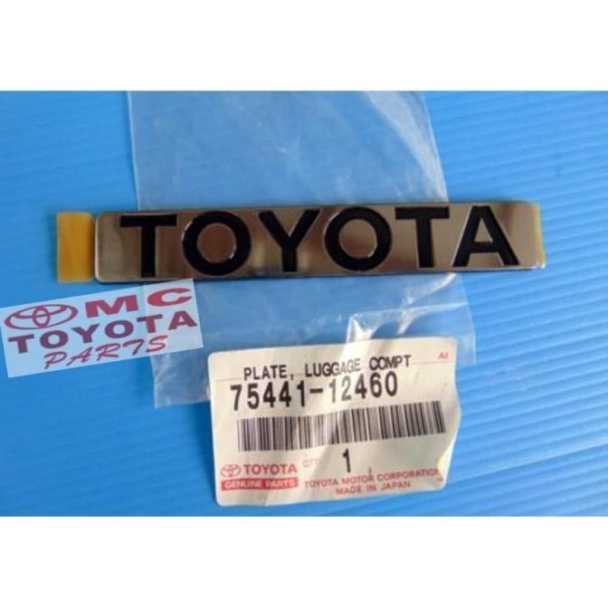 Emblem Logo Toyota Corolla Ae92 Ee90 75441-12460