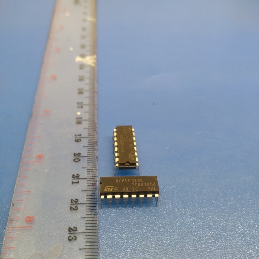 ic hcf4051be st hcf 4051 hcf4051be st harga utk 10pcs