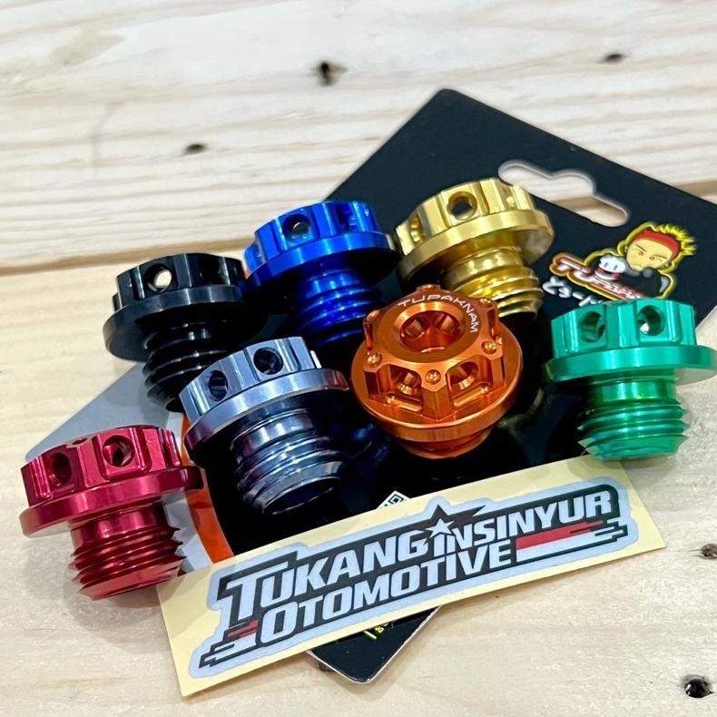 Baut Tutup Oli Mesin Tupaknam CNC Universal Honda Yamaha